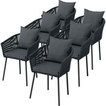 Bild für STEELSØN 'Nair' Polyrattan-Gartenstuhl inkl. Kissen