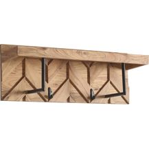 Bild für Wandgarderobe 81x30 'Ontario' Akazie massiv