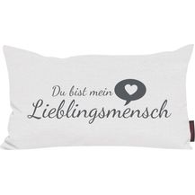 Bild für Magma Heimtex Dekokissen »Lieblingsmensch«