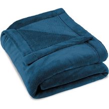 Bild für CelinaTex Flauschige Kuscheldecke 150x200 cm blau Decke Sofa warm Wohndecke weich Mikrofaser Fleece Oeko-TEX Montreal