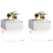 Bild für Vasagle 2er-Set Nachttisch mit Schublade