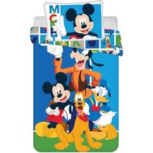 Bild für Kinder Baby Bettwäsche Set Mickey Maus Donald Duck Pluto Goofy Bettdecke 100x135 + Kopfkissen 40x60 cm