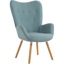 Bild für MEUBLE COSY Lehnstühle Vintager Retro Sessel Polstersessel Stoff Lounge Sessel Clubsessel Fernsehsessel