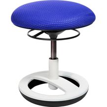 Bild für Topstar Kindersitzhocker Sitness Bobby Alu weiß lackiert blau