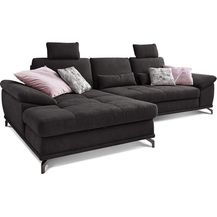 Bild für Cavadore L-Form-Sofa Castiel mit Federkern / Große Eckcouch mit Sitztiefenverstellung