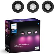 Bild für Philips Hue White & Color Ambiance Centura runde Einbauspots 3-er Pack