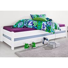 Bild für Lüttenhütt Stapelliege "Femmy " 2 Betten, stapelbar, platzsparend, zertifiziertes Massivholz (Kiefer)