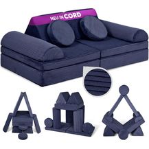Bild für Linodino Kindersofa Spielsofa I Schaumstoff Stapelsteine für Kinder I Kindercouch