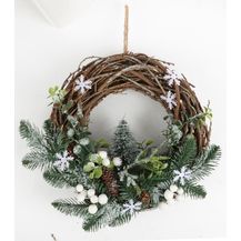 Bild für Weihnachtskranz Ø 30 cm zum Hängen 