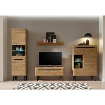 Bild für INOSIGN Wohnwand Torge, Anbauwand, Schrankwand, Mediawand, Wohnzimmer-Set, (Set, 4-St)