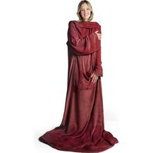 Bild für Wohndecke Kuscheldecke mit Ärmeln und Fußtasche