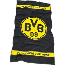 Bild für BVB Duschtuch BVB-Duschtuch Emblem 70x140 cm, Baumwolle (Set, 1-St)