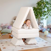 Bild für Linodino Kindersofa Spielsofa I aus Schaumstoff Bausteine I Spielcouch für Kinder