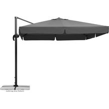 Bild für Sonnenschirm Rhodos 300x300/8 quadratisch