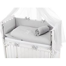 Bild für Baby Bettwäscheset mit Applikation HERZ für Beistellbett