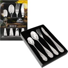 Bild für Jurassic World Kinderbesteck Kinder Besteck-Set Jurassic World 4-teilig Messer, Gabel, Löffel (4-tlg)