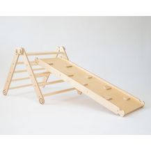 Bild für Kletterdreieck mit doppelseitiger Rutsche