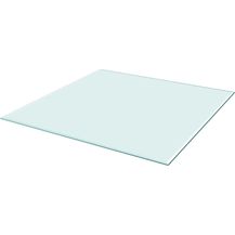Bild für vidaXL Tischplatte aus gehärtetem Glas quadratisch 800x800 mm 243632
