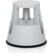 hjh OFFICE Arbeitsstuhl Arbeitshocker TIO-M I Kunststoff Hellgrau