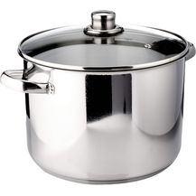 Bild für Karl Krüger A26 Allzwecktopf Edelstahl mit Glasdeckel 26 cm
