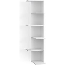 Bild für Eckregal Tera Weiß 37 x 140.1 cm Vicco