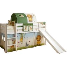 Bild für Rutschbett "Manuel" 90x200 Kiefer massiv weiß