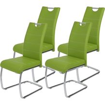 Bild für 4er Set Schwingstuhl Flora