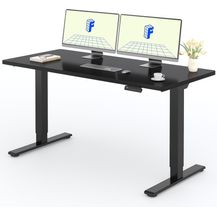 Bild für Flexispot E1 Elektrisch Höhenverstellbarer Schreibtisch mit Tischplatte 2-Fach-Teleskop, mit Memory-Steuerung(160x80 cm, schwarz+weiß)