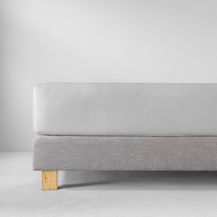 Bild für Estella Zwirn-Jersey Spannbettlaken Zwirn-Jersey Spannl 200x200 Exquisit silber