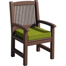 Bild für sunnypillow Bankauflage Stuhlkissen mit abnehmbarem Bezug Bankkissen Bankpolster Polsterauflage Auflage für Gartenbank viele Farben und Größen zur Auswahl (40 x 40 x 5 cm, Grün)