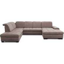 Bild für CAVADORE U-Form Lexi mit XXL-Longchair / Inkl. Bett