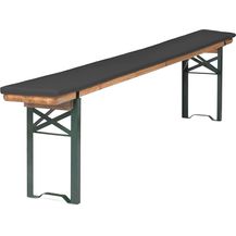 Bild für TexDeko Bankauflage Bierbankauflage 180CM 4,2cm XL mit Polsterung zum selber Aufziehen, (1 St)