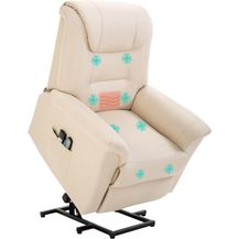 Bild für HOMCOM Massagesessel Sessel mit Aufstehhilfe