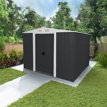 Bild für HOME DELUXE Geräteschuppen aus verzinktem Stahl BOHIO XL