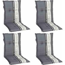 Bild für Allibert Set 4 x Garden A nie. grau 50 % Baumwolle