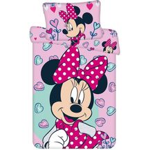 Bild für Disney Minnie Maus Pink Baby Bettwäsche Set 100x135 Bettdecke + 40x60 cm Kopfkissen