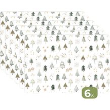 Bild für MuchoWow Platzset Weihnachtsbaum