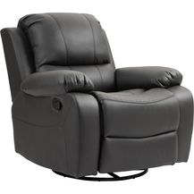 Bild für HOMCOM Relaxsessel 135° neigbar, mit Fußstütze, belastbar bis 150 kg (Fernsehsessel, 1-St, Liegesessel)