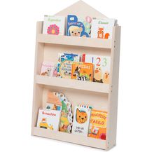 Bild für Dotty Natural Haus Bücherregal Montessori Multiplex 60 x 95 x 13 cm Natur