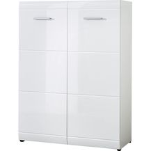 Bild für Schuhschrank 'ADANA' in weiß Hochglanz