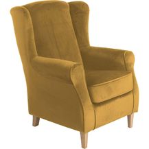 Bild für Max Winzer Ohrenbackensessel Lorris Samtvelours mais