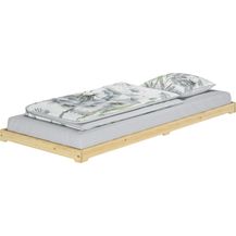 Bild für Kleines Unterschiebbett extra niedrig 80x180 Kiefer lackiert Zubehör wählbar V-60.47K-08-180ohne Zubehör