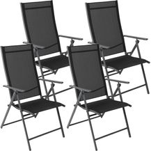 Bild für Albatros Gartenstühle 4er Set Aruba – Gartenstühle Klappbar mit robustem Metallgestell und hoher Belastbarkeit – bequeme Klappstühle auch als Terrassenstühle oder Balkonstühle