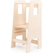 Emu Lernturm Kletterhilfe Montessori Multiplex 40,5 x 86 x 38 cm Natur