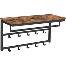 Bild für HOOBRO Wandgarderobe mit Ablage