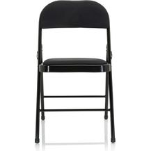 Bild für hjh OFFICE Besucherstuhl Konferenzstuhl TUDELA II Stoff Schwarz