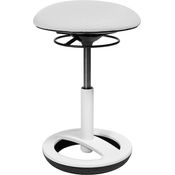 Topstar Hocker Sitness BOB mit weißem Fußring weiß
