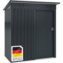 Bild für STEELSØN 'Talonix' Gerätehaus Pultdach mit Schiebetür