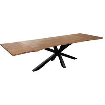 Bild für Baumkantentisch Akazie stonefarben 180(280)