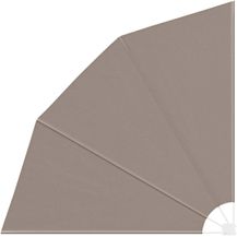 Bild für vidaXL Balkon Sichtschutz Taupe 210 x 210 cm Polyester 42000936